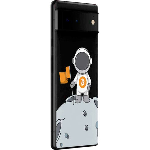 Bitcoin Astronaut Google Pixel 6 Skin